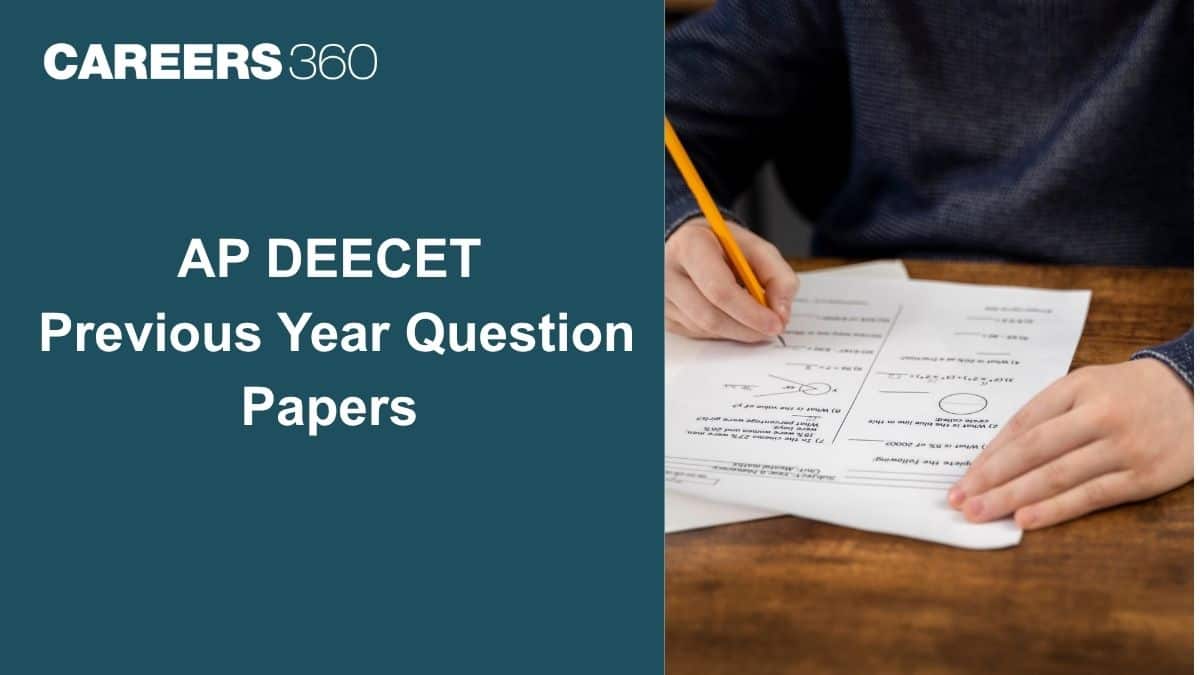 AP DEECET Previous Year Question Papers With Solution: Download PDF